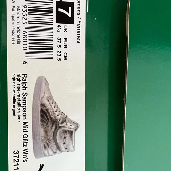 PUMA “Ralph Sampson mid glitz” size 7 - Picture 5 of 5